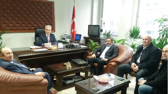 Ak Parti Zeytinburnu İlçe Başkanı Bahattin ÜNVER´ün Müdürlüğümüzü ziyareti