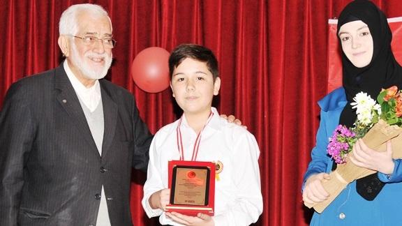 TOKİ İmam Hatip Ortaokulundan Muhammed SAR - 7. Arapça Bilgi ve Etkinlik Yarışmalarında Arapça Şiir Okuma Kategorisinde Bölge Birincisi