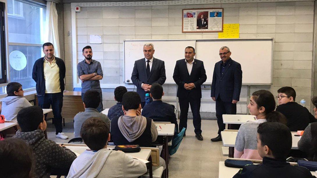 İlçe Millî Eğitim Müdürümüz Ahmet Vefikpaşa Ortaokulunu Ziyaret Etti