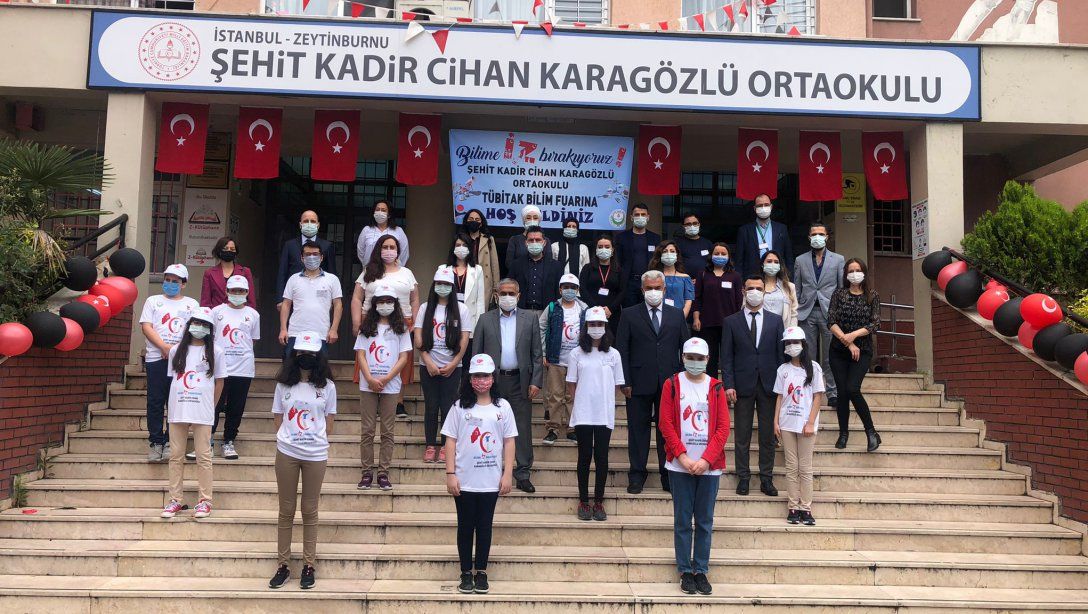 Şehit Kadir Cihan Karagözlü Ortaokulu TÜBİTAK 4006 Bilim Fuarı