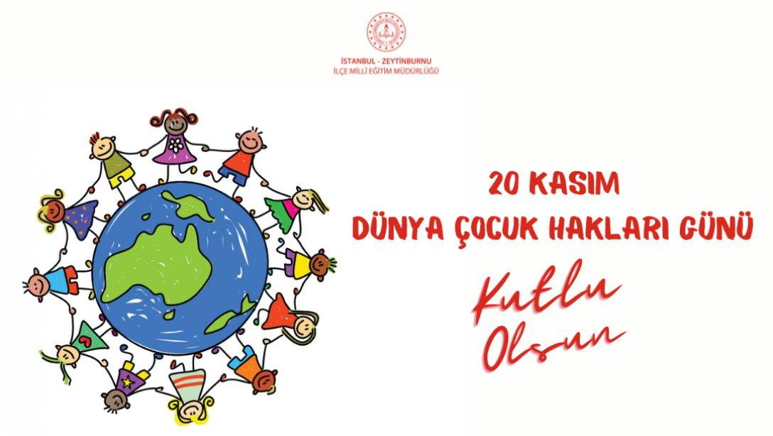 20 Kasım Dünya Çocuk Hakları Günü