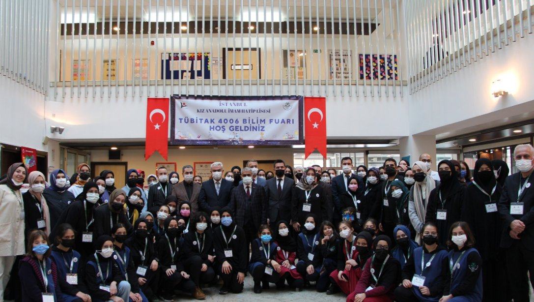 İstanbul Kız Anadolu İmam Hatip Lisesi TÜBİTAK 4006 Bilim Fuarı