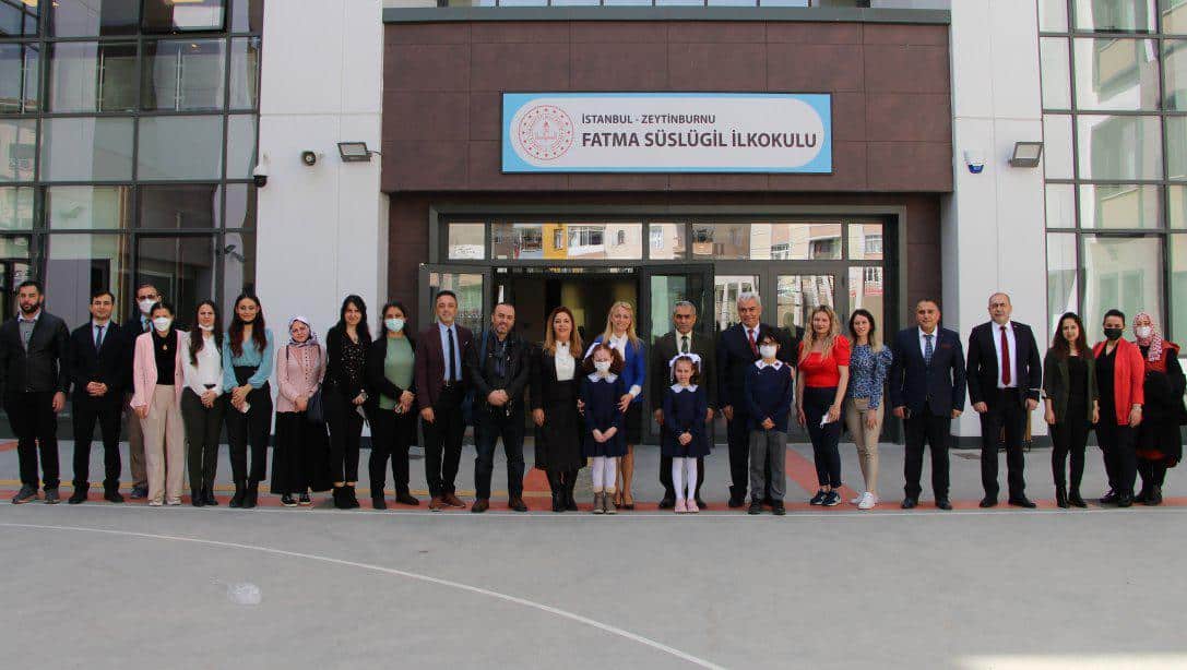 Fatma Süslügil İlkokulu Kütüphane Açılışı
