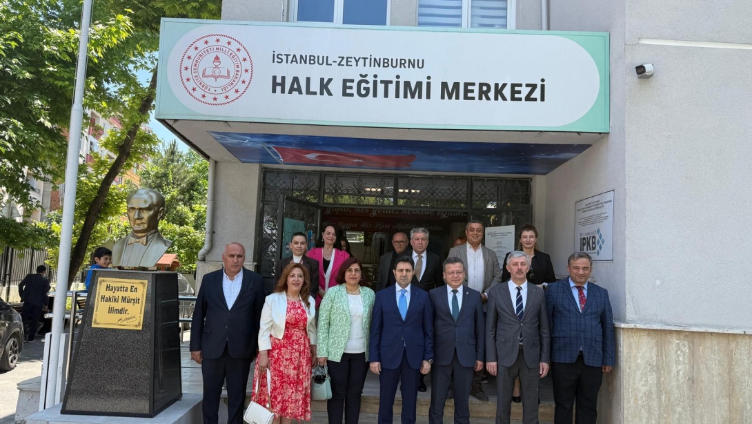 ZEYTİNBURNU HALK EĞİTİM MERKEZİ MÜDÜRLÜĞÜ HAYAT BOYU ÖĞRENME HAFTASI DOLAYISIYLA KUTLAMA ETKİNLİKLERİ DÜZENLEDİ