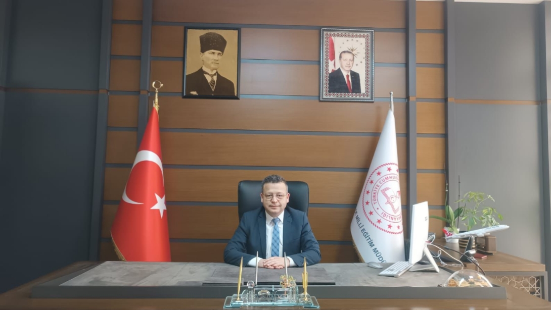 İLÇE MİLLİ EĞİTİM MÜDÜRÜMÜZ SAYIN İSMAİL ÇETİNKAYA' NIN 2024-2025 EĞİTİM ÖĞRETİM YILI YIL SONU MESAJI